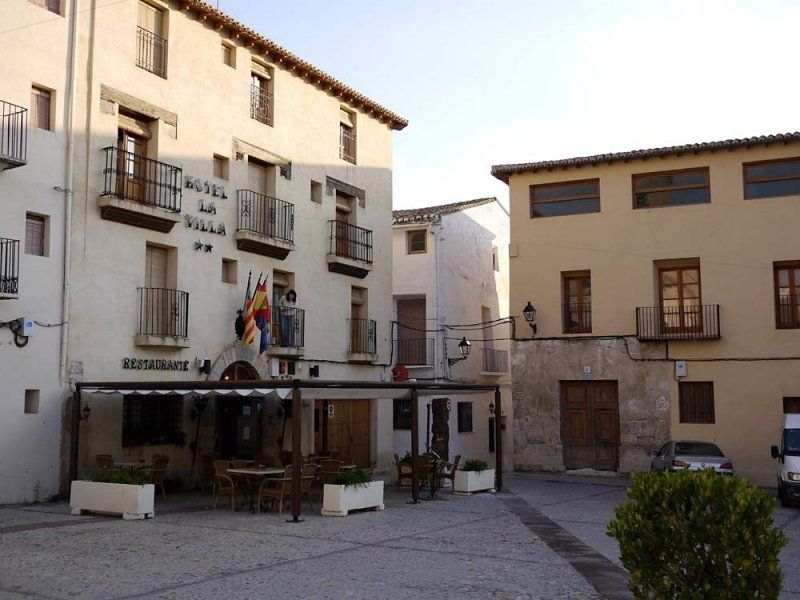 Hotel La Villa Requena Esterno foto